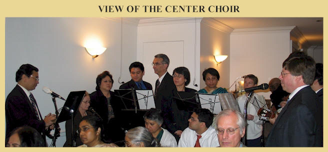 View of the center choir.