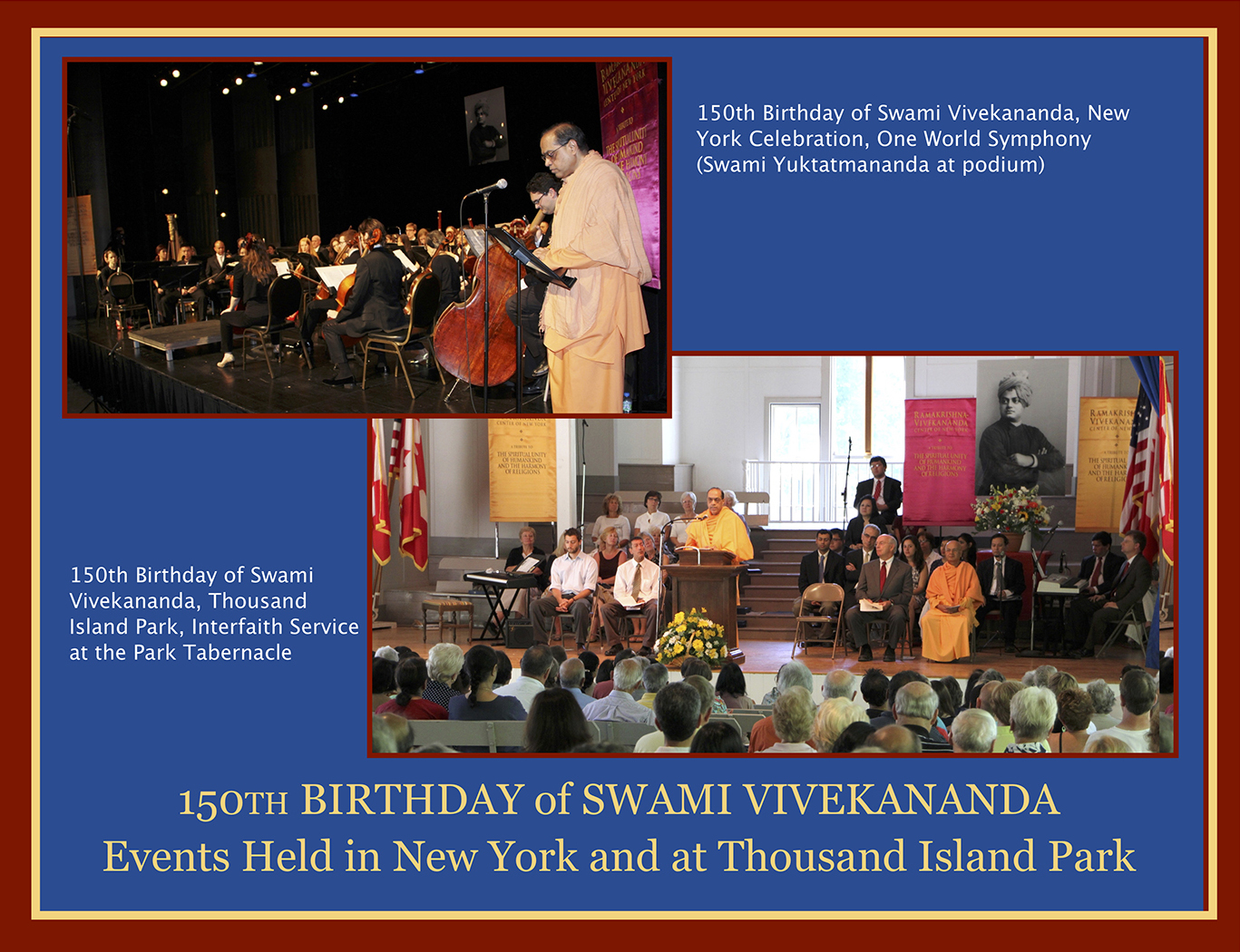 150th Birthday of Swami Vivekananda.